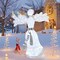Pre-lit Angel Christmas Decoration With 100 Led Lights